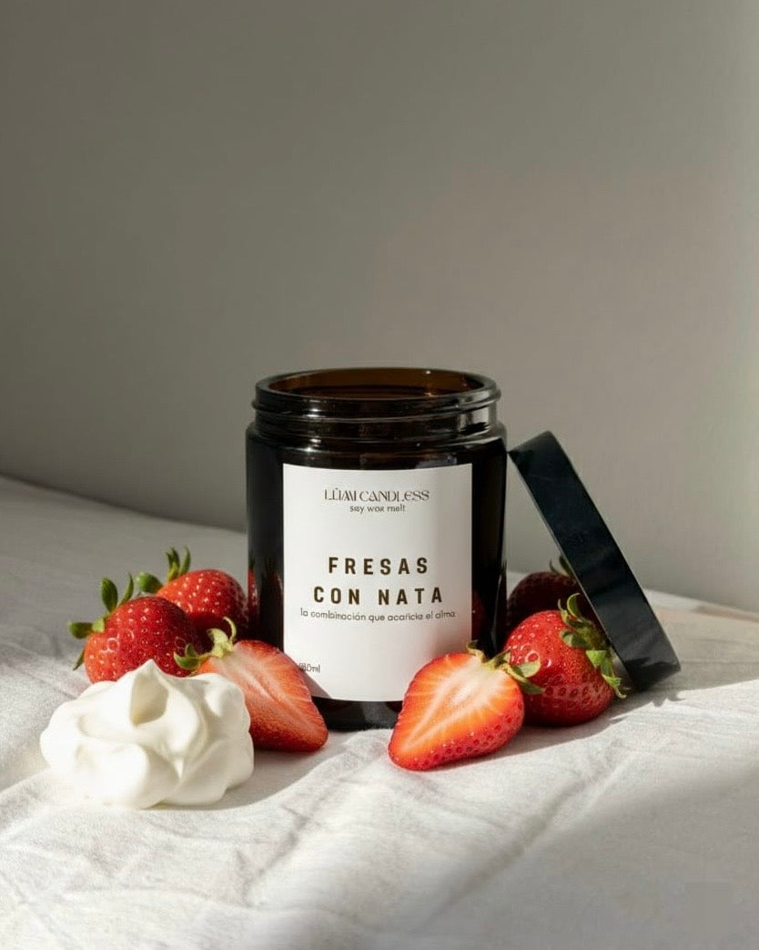 FRESAS CON NATA